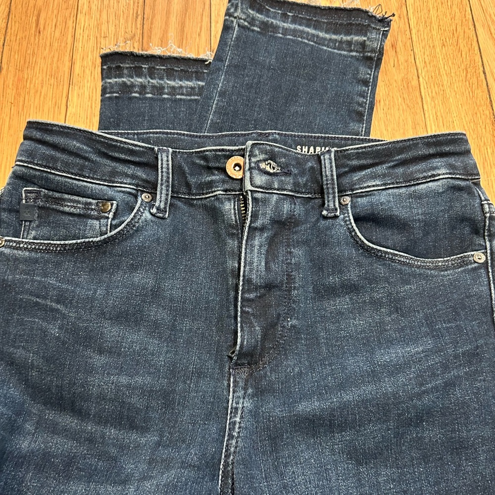 &Denim Dark Wash Skinny Jean